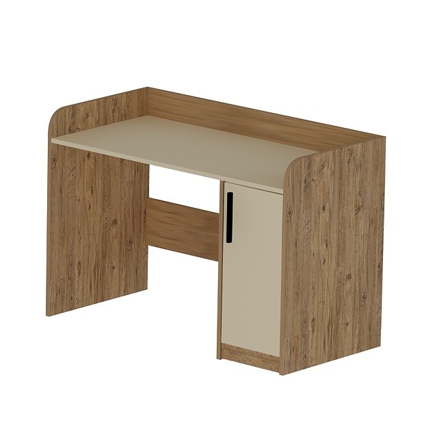 Hanah Home Escritorio de Estudio Pino Atlántico y Beige